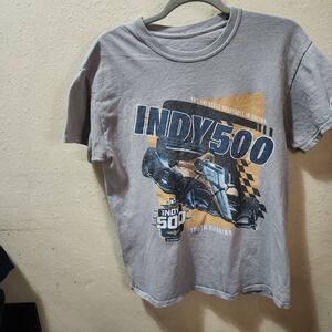Target Gray Indy 500 Graphic Tee